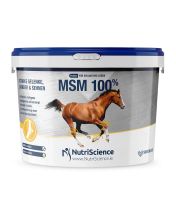 MSM 100 % von NutriScience - starke Gelenke, Bänder & Sehnen beim Pferd