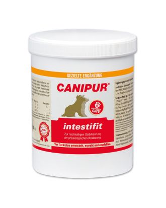 CANIPUR - intestifit zur nachhaltigen Stabilisierung der physiologischen Verdauung.