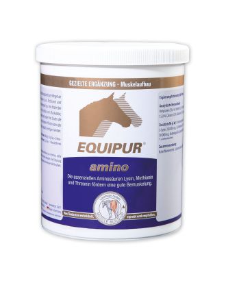 EQUIPUR-amino - Mit essenziellen Aminosäuren, Methionin, Calcium für eine gute Bemuskelung