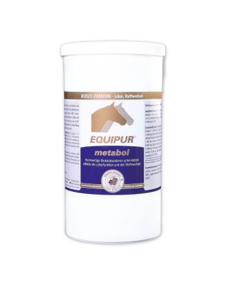 EQUIPUR-metabol: Ausgewogene Nähr- und Wirkstoffe unterstützen die Leberfunktion. 