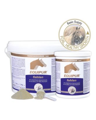 EQUIPUR - fohlen - Die Wirkstoffkombination für eine vitale und harmonische Fohlenaufzucht. 