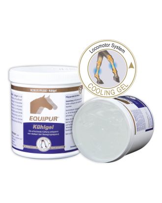 EQUIPUR - Kühlgel ist ein erfrischendes und hautfreundliches Aktivgel mit besonderer Tiefenwirkung. 