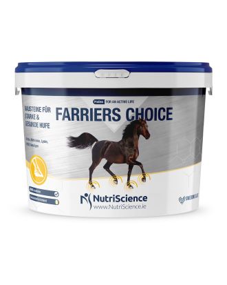 NutriScience Farriers Choice 1,2 kg - Bausteine für starke & gesunde Hufe